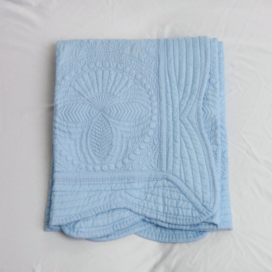 Pale Blue Quilt