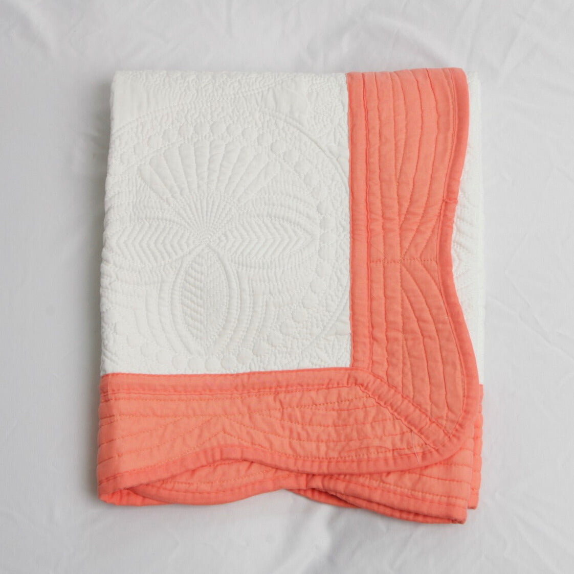 Coral Trim Quilt