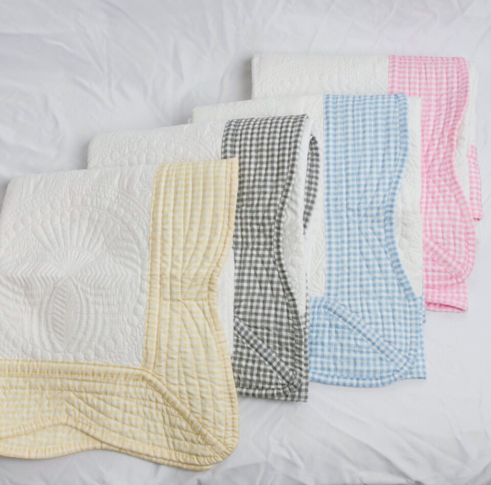 Blue Gingham Quilt